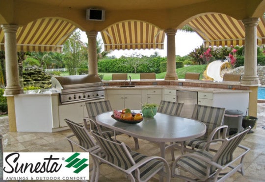 outdoor kitchens