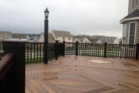 Bucks County custom deck construction