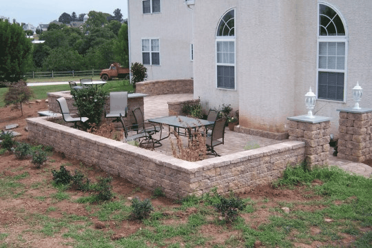 Bucks County patio installation