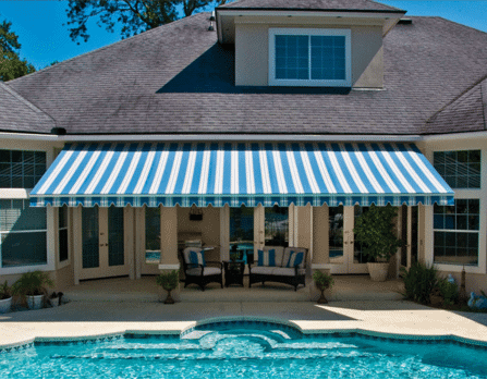 waterproof awnings